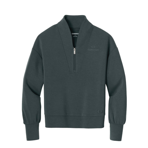 Ogio® Women's Transcend Quarter-Zip - Grey