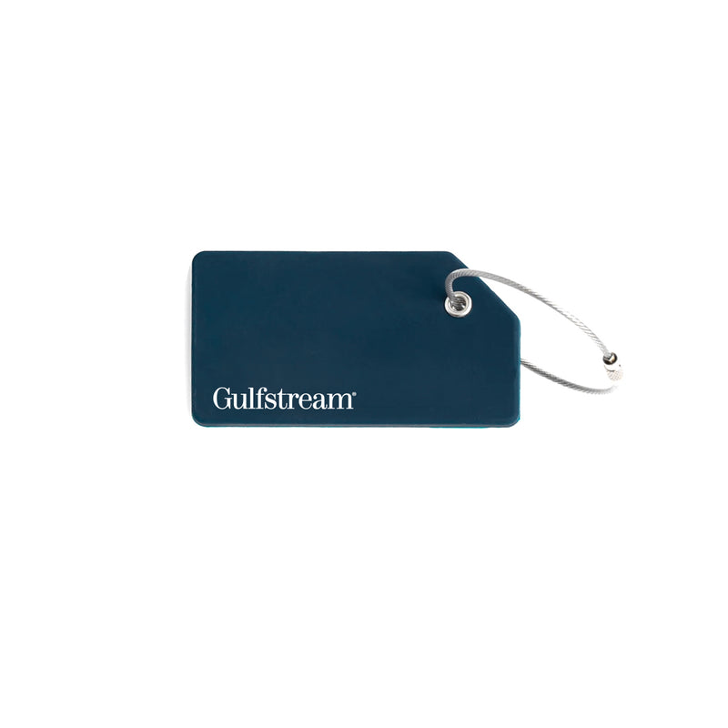 Etiqueta de equipaje de silicona - Logotipo Gulfstream