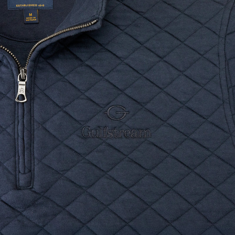 Nike® Jersey con cremallera de un cuarto para mujer - Negro