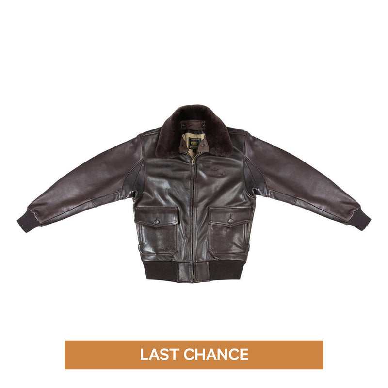 Signature Men's Leather Bomber Jacket