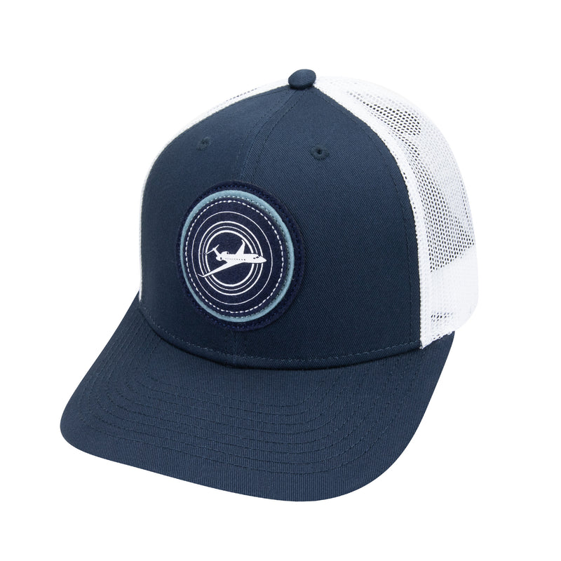Aircraft Silhouette Patch Cap - Navy