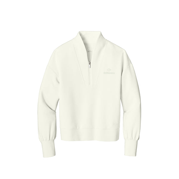 Ogio® Women's Transcend Quarter-Zip - Cream