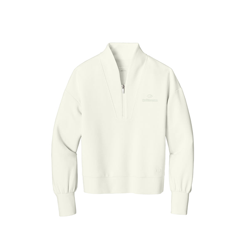 Ogio® Women's Transcend Quarter-Zip - Cream