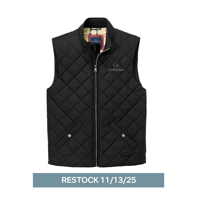 Brooks Brothers® Men's Quilted Vest - Black