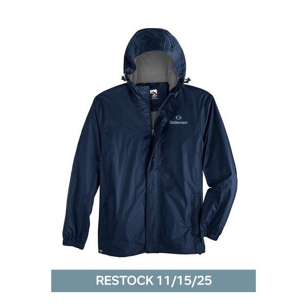 Storm Creek® Men's Voyager Packable Rain Jacket - Navy