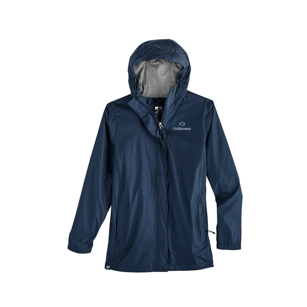Storm Creek® Women's Voyager Packable Rain Jacket - Navy