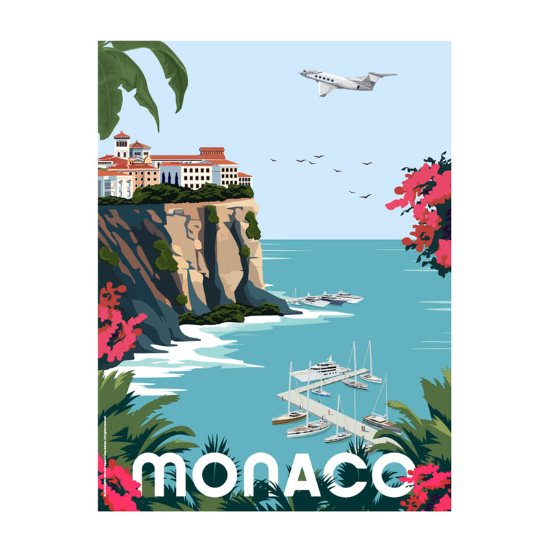 Travel Poster (11" x 14") – Monaco