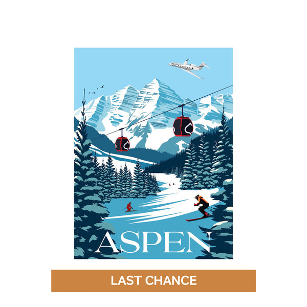 Travel Poster (24" x 36") – Aspen