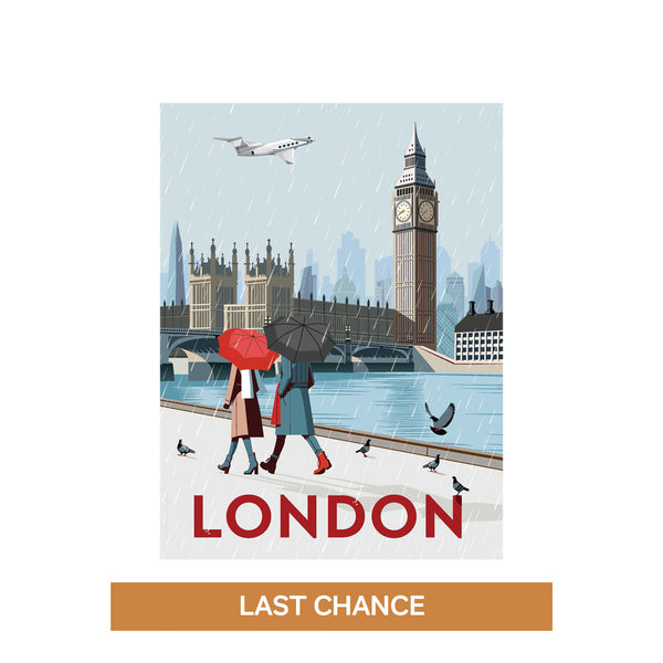 Travel Poster (24" x 36") – London