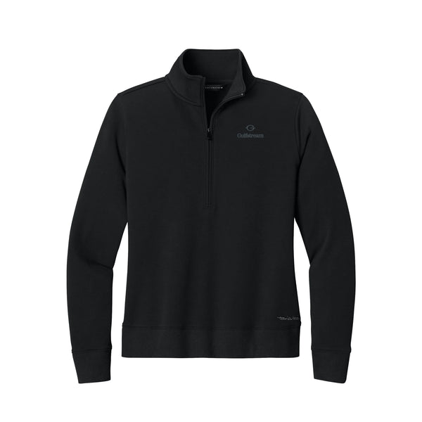 TravisMathew® Women's Ocean Villa 1/4-Zip - Black