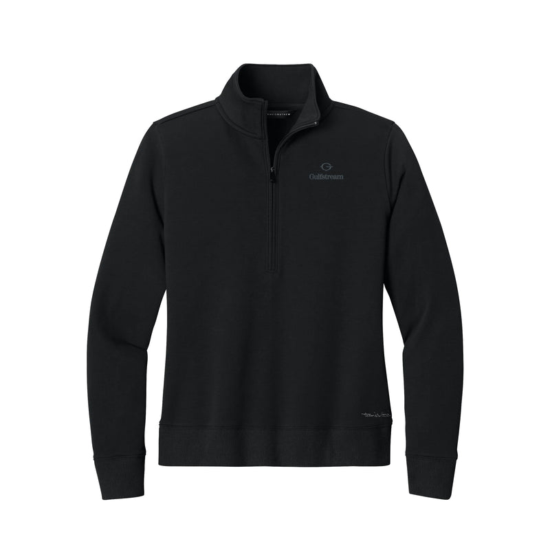 TravisMathew® Women's Ocean Villa 1/4-Zip - Black