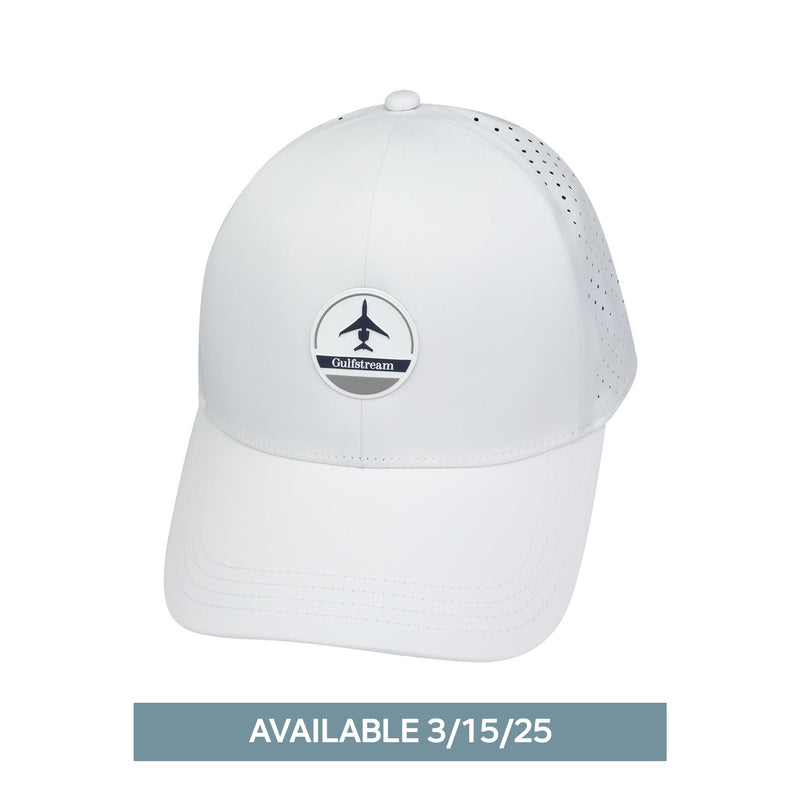 Aircraft Silhouette Performance Cap - White