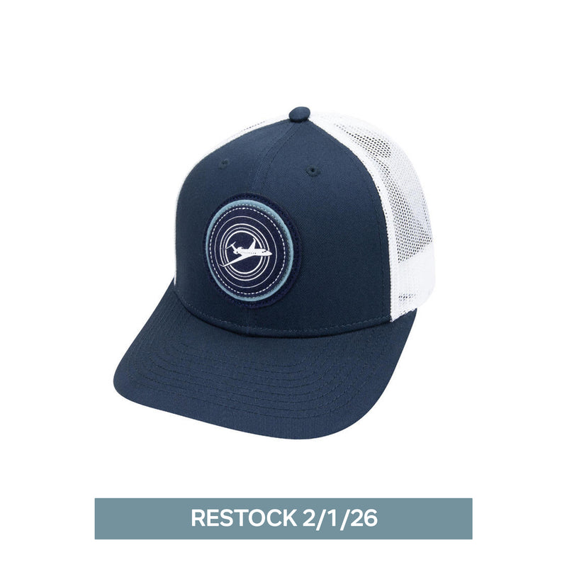 Youth Aircraft Silhouette Patch Cap - Navy