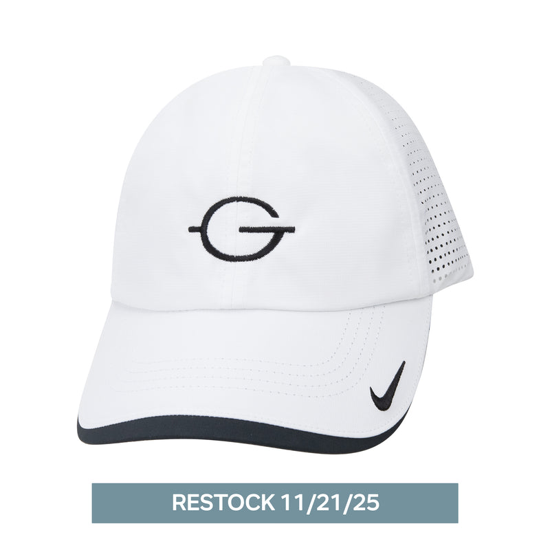 Gorra Nike® Symbol - Blanco con negro