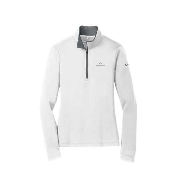 Nike® Women's Quarter Zip Pullover - White